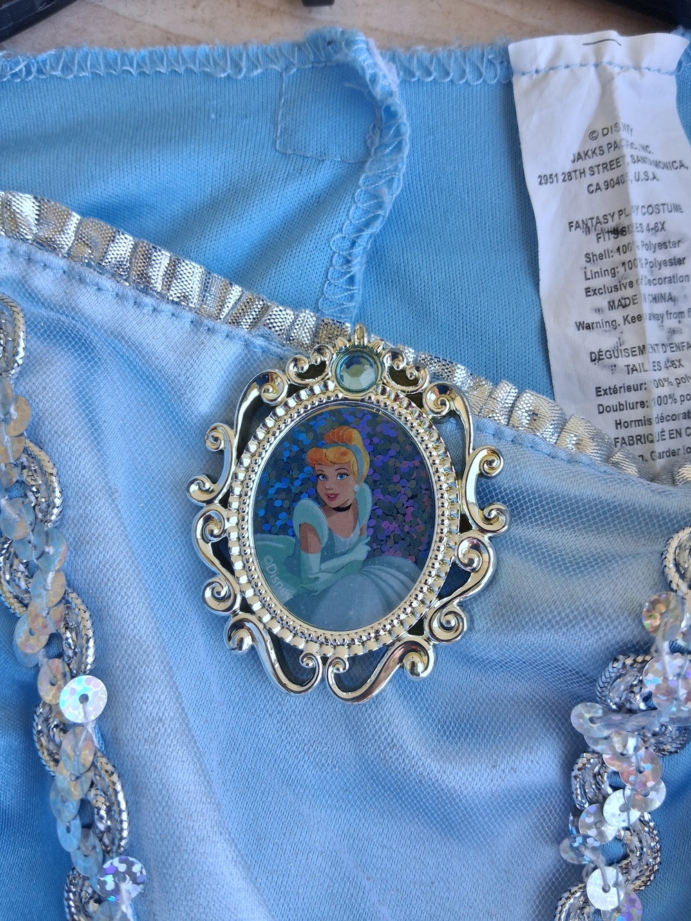 Disney Cinderella Costume Dress - Picture 9 of 11